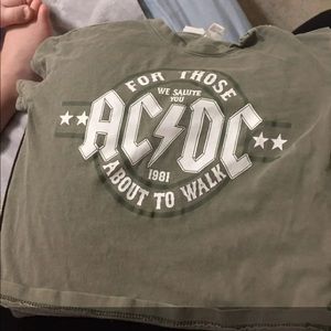 Acdc shirt baby